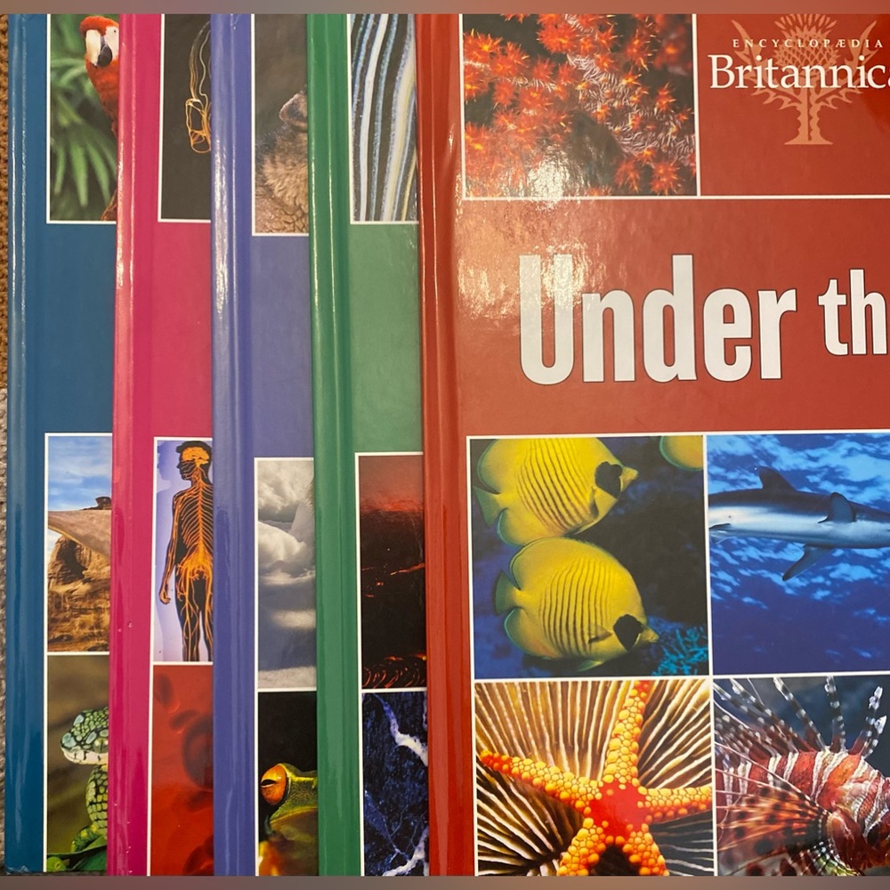 Science/Education book lot humans, dinosaurs, space, rocks, and more